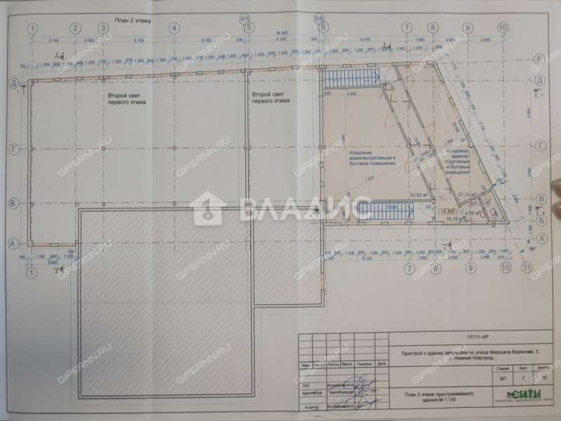 здание под офис, торговую площадь на улице Маршала Воронова