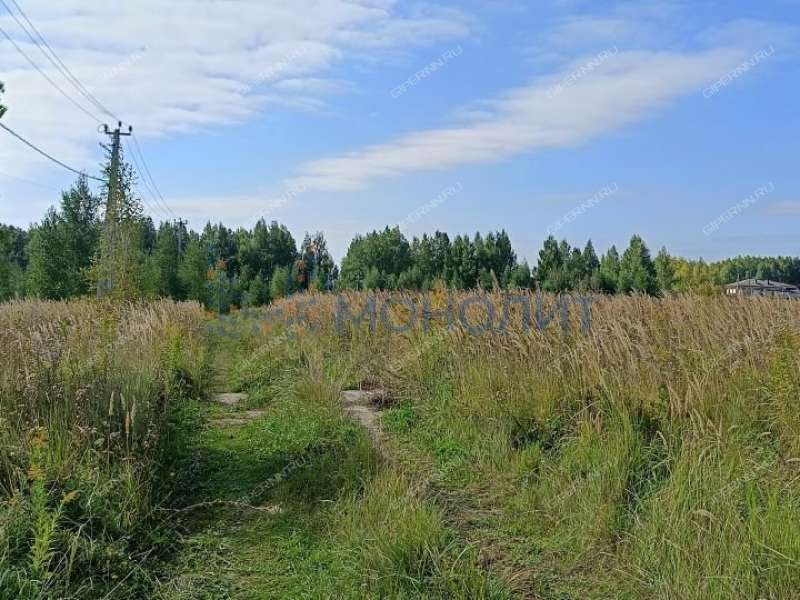 земельный участок 15 соток Радужная улица деревня Бурцево