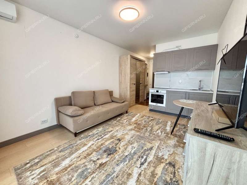 квартира-студия на 2-й Оранжерейной улице дом 4А к1