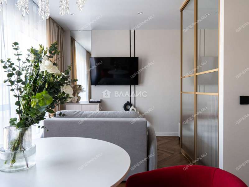 однокомнатная квартира на улице Небесная дом 1 деревня Утечино