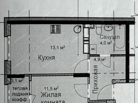 1-komnatnaya-ul-novokuznechihinskaya-d-8 фото