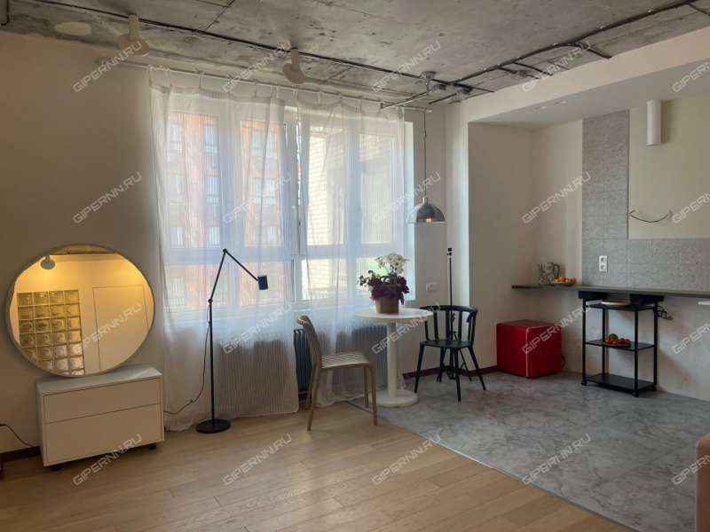 однокомнатная квартира на 2-й Оранжерейной улице дом 4А к2