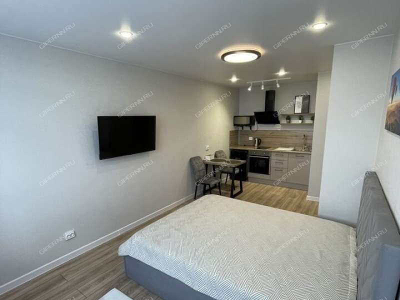 квартира-студия на проспекте Гагарина дом 101 к2