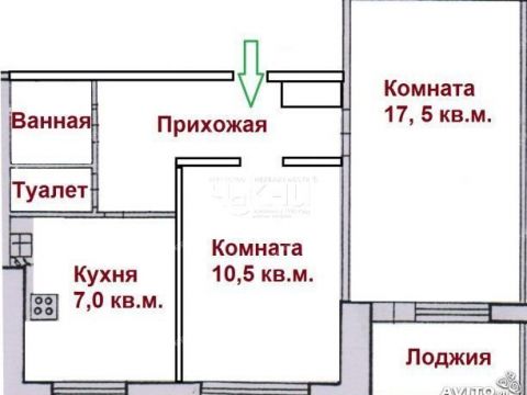 2-komnatnaya-prosp-korablestroiteley-d-6 фото