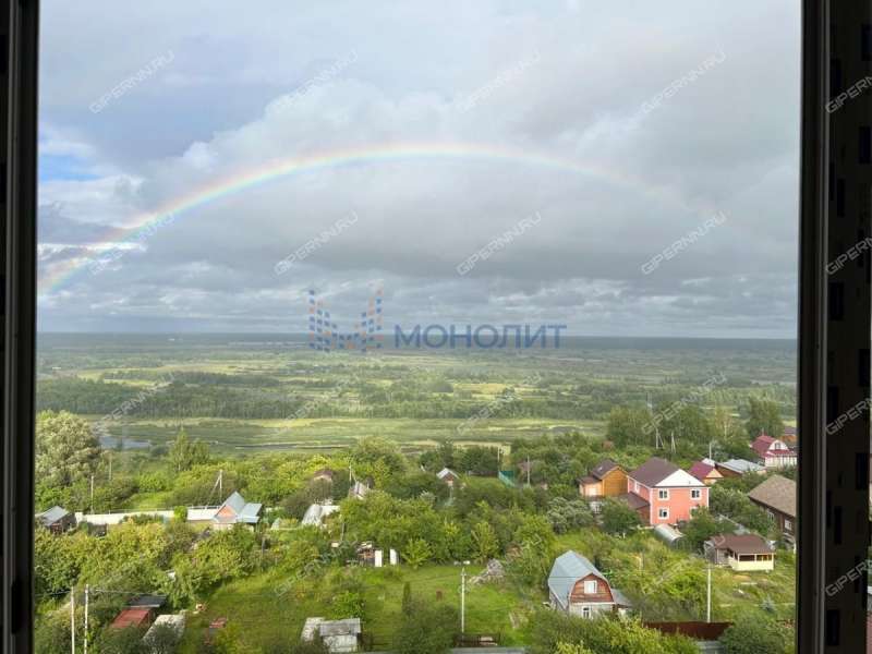 двухкомнатная квартира на Магистральной улице дом 136Г город Кстово