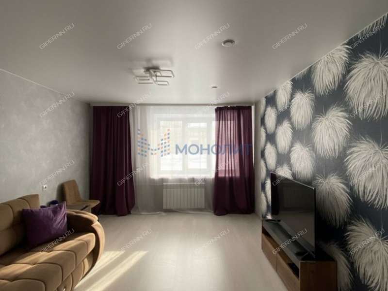 двухкомнатная квартира на проспекте Циолковского дом 48 город Дзержинск