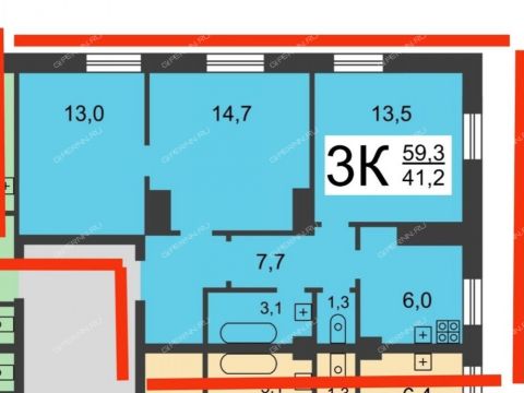 3-komnatnaya-ul-chongarskaya-d-20 фото