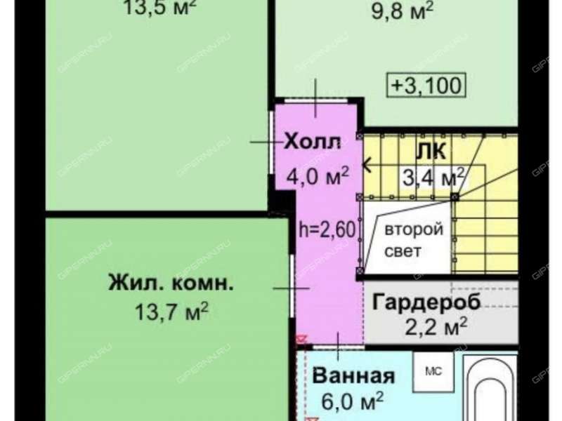 дом на улице Зеленогорская деревня Черемисское