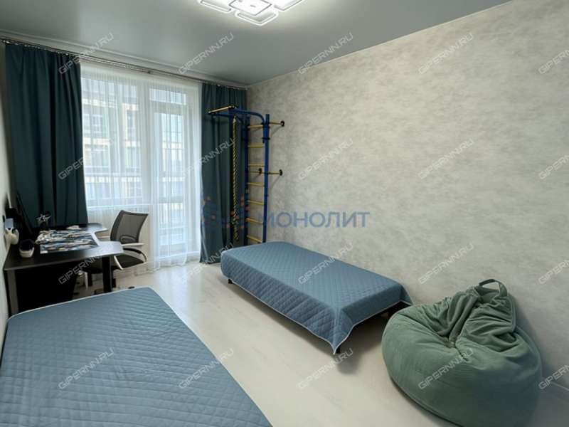 трёхкомнатная квартира на улице Родионова дом 192 к3