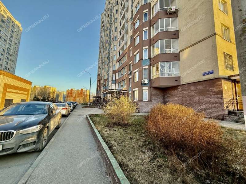 двухкомнатная квартира на улице Героя Шнитникова дом 3