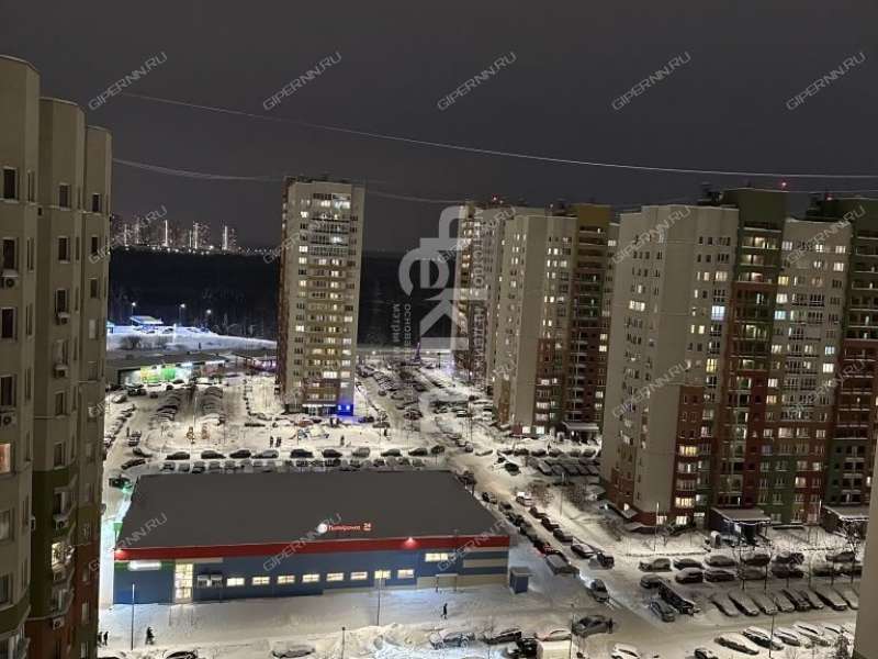 трёхкомнатная квартира на Первоцветной улице дом 6