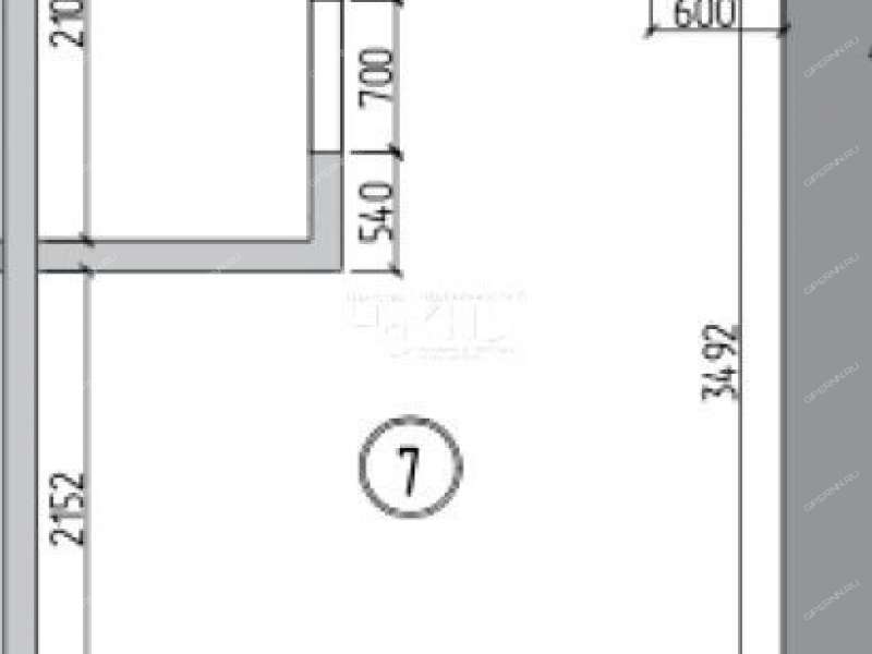 однокомнатная квартира на Рождественской улице дом 36