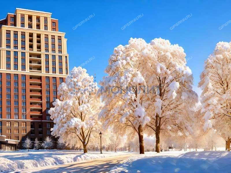 трёхкомнатная квартира на улице Владимира Высоцкого дом 1