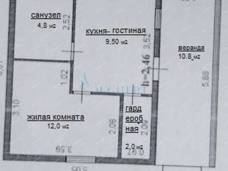 дом на  посёлок Ждановский