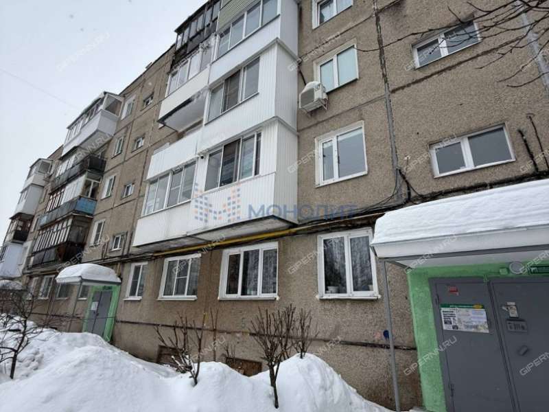 двухкомнатная квартира на проспекте Циолковского дом 75А город Дзержинск