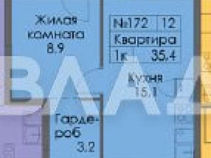 однокомнатная квартира в новостройке в ЖК Савин парк, корпус 10 деревня Утечино