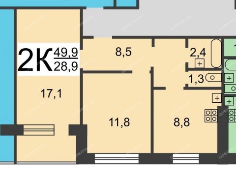 2-komnatnaya-ul-verhnepecherskaya-d-1-k1 фото