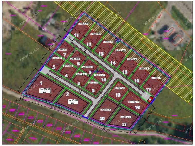 земельный участок под коммерческое использование в Кстовском районе Нижегородской области
