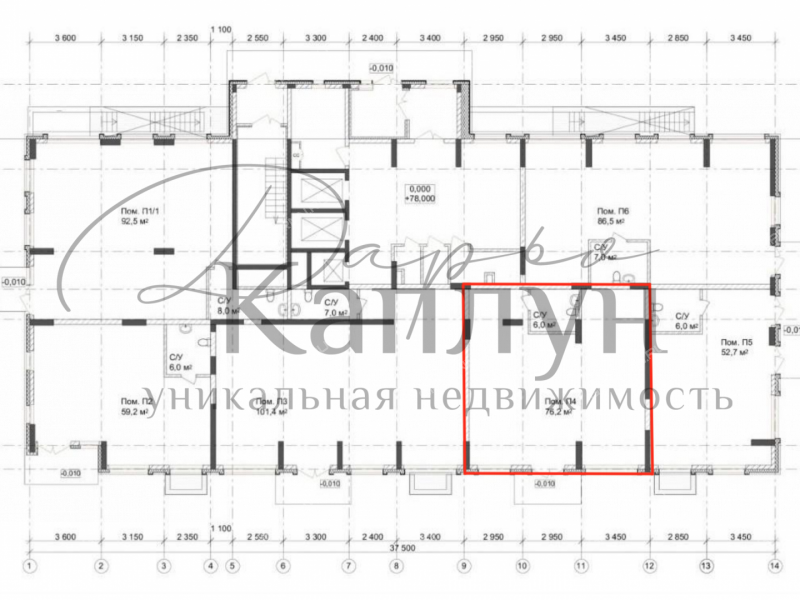 помещение под торговую площадь на проспекте Ленина