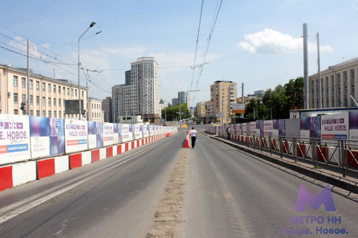 Опубликованы фото стройплощадки метро на площади Свободы в Нижнем Новгороде