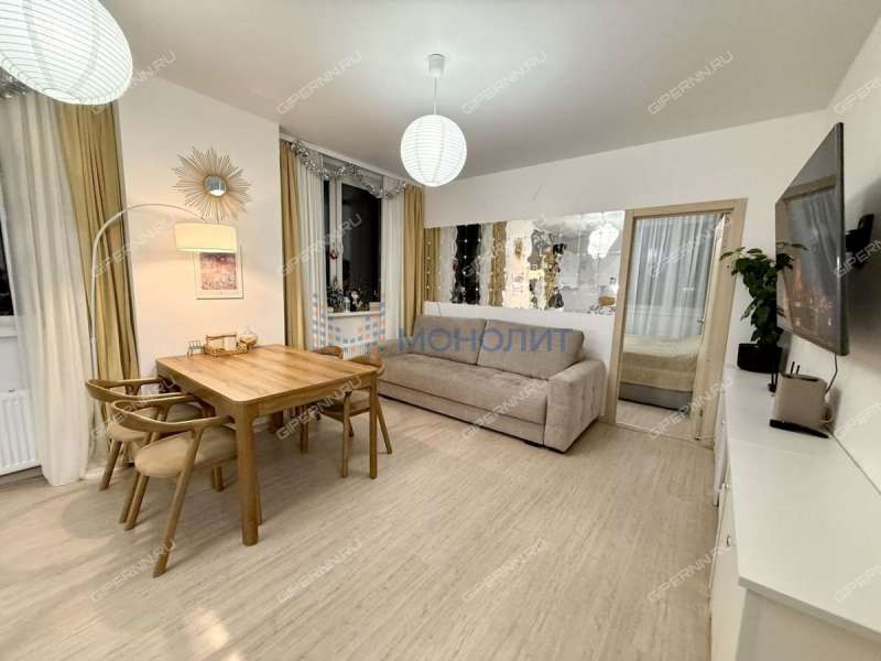 двухкомнатная квартира на Черкесской улице дом 1 деревня Анкудиновка