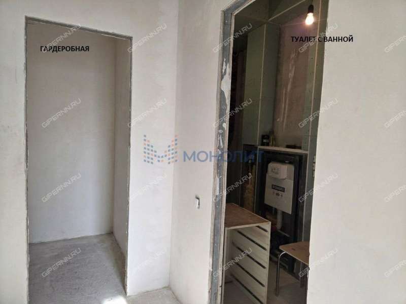 двухкомнатная квартира на проспекте Дзержинского дом 9 город Дзержинск