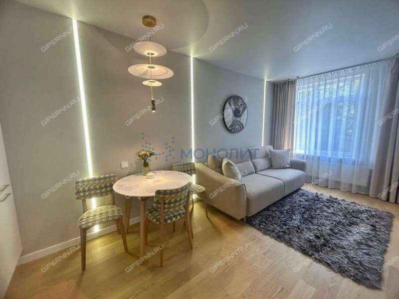 однокомнатная квартира на улице Максима Горького дом 45