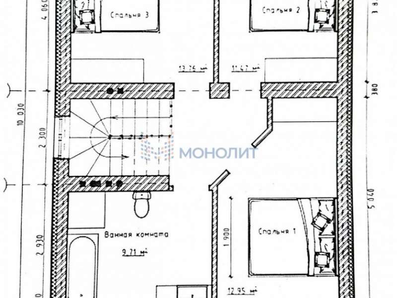 дом на Магистральной улице деревня Афонино