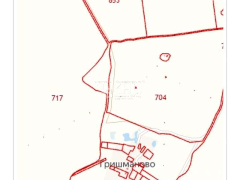 земельный участок 20 соток деревня Гришманово