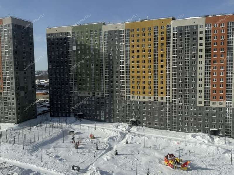 двухкомнатная квартира на улице Русская дом 7 Анкудиновка