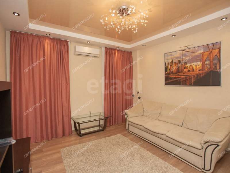 двухкомнатная квартира на улице Челюскинцев дом 2