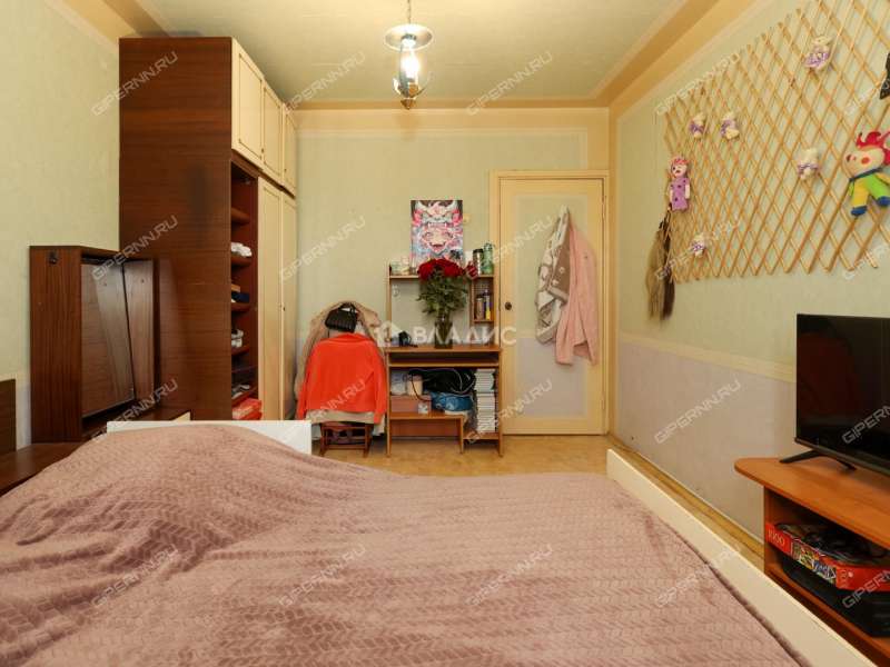 трёхкомнатная квартира на улице Генерала Зимина дом 35