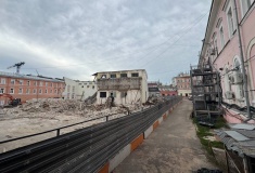 Мытный рынок начали сносить в Нижнем Новгороде: публикуем фотографии