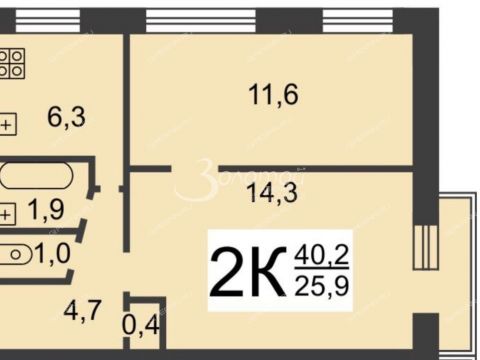 2-komnatnaya-prosp-gagarina-d-21-k9 фото