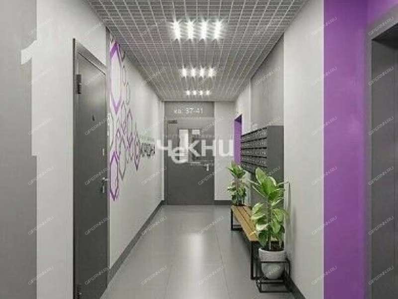 однокомнатная квартира в новостройке на Зеленхозовской улице