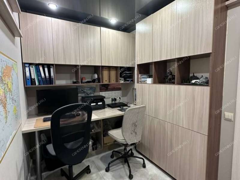 трёхкомнатная квартира на Октябрьской улице дом 5б город Дзержинск