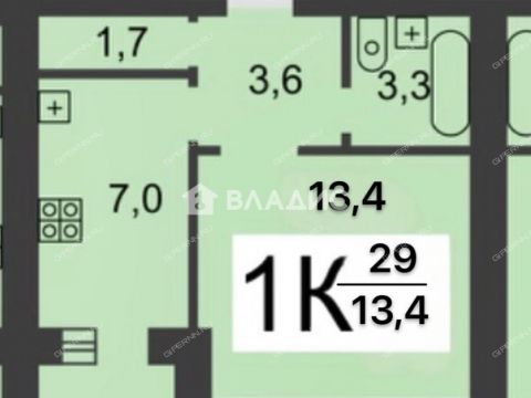 1-komnatnaya-ul-lvovskaya-d-17 фото