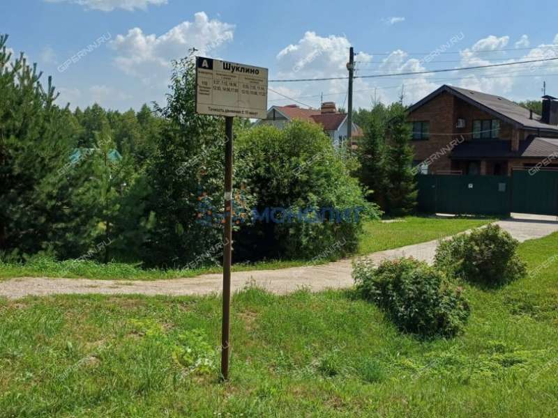 земельный участок 15 соток Строительная улица деревня Шуклино