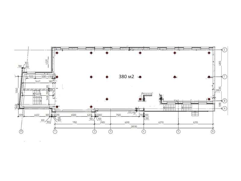 помещение под торговую площадь на Народная ул, д. 41