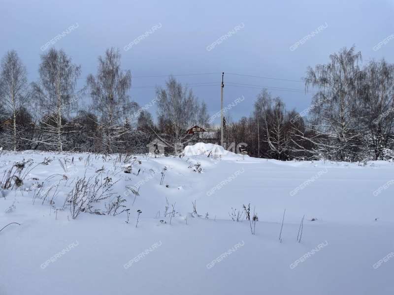 земельный участок 7,5 сотки Приозёрная улица село Елховка