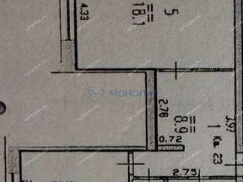 однокомнатная квартира на Медицинской улице дом 16 к1