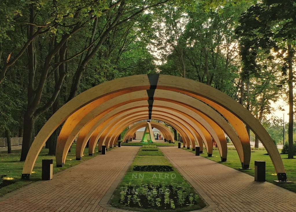 Сады Новгорода Фото